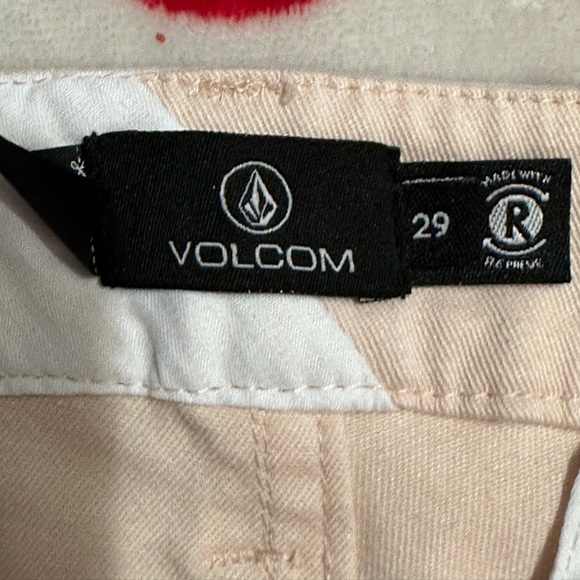 NWT Volcom  Pants Womens Sz 29 Fix Waist Slim Straight Regular Fit - Picture 7 of 15